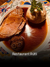 Jetzt bei Restaurant Rütli einen Tisch reservieren