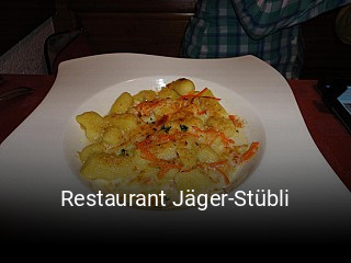 Jetzt bei Restaurant Jäger-Stübli einen Tisch reservieren