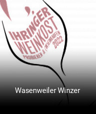 Wasenweiler Winzer tisch reservieren
