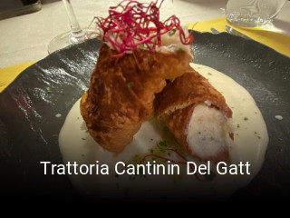 Jetzt bei Trattoria Cantinin Del Gatt einen Tisch reservieren