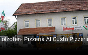 Holzofen- Pizzeria Al Gusto Pizzeria tisch buchen