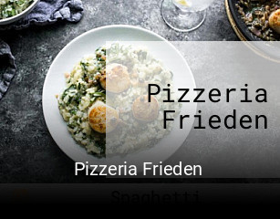 Pizzeria Frieden online reservieren