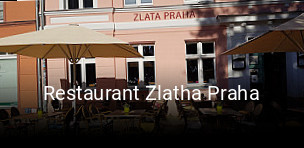 Restaurant Zlatha Praha online reservieren