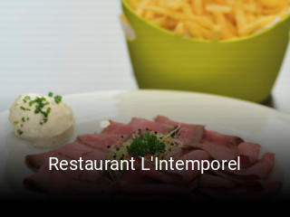 Restaurant L'Intemporel online reservieren