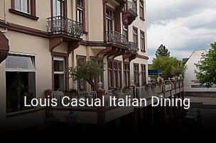 Louis Casual Italian Dining tisch reservieren