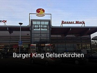 Jetzt bei Burger King Gelsenkirchen einen Tisch reservieren