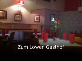 Jetzt bei Zum Löwen Gasthof einen Tisch reservieren