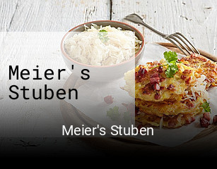 Meier's Stuben online reservieren