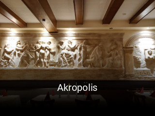 Akropolis tisch buchen