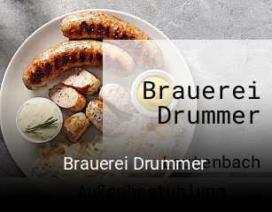 Brauerei Drummer online reservieren