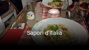 Sapori d'Italia online reservieren