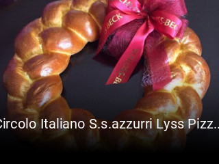 Jetzt bei Circolo Italiano S.s.azzurri Lyss Pizzeria einen Tisch reservieren