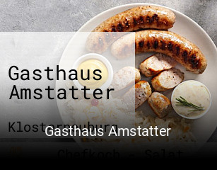 Gasthaus Amstatter online reservieren