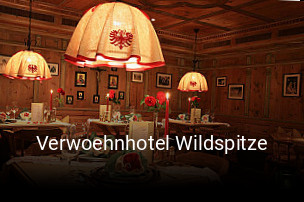 Verwoehnhotel Wildspitze tisch buchen