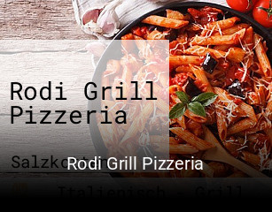 Jetzt bei Rodi Grill Pizzeria einen Tisch reservieren