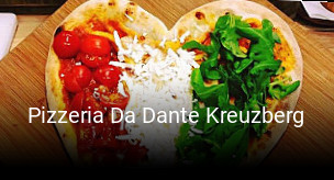 Jetzt bei Pizzeria Da Dante Kreuzberg einen Tisch reservieren