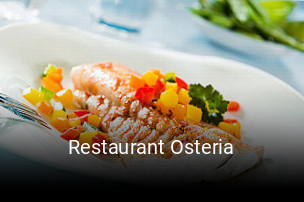Jetzt bei Restaurant Osteria einen Tisch reservieren