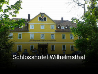 Jetzt bei Schlosshotel Wilhelmsthal einen Tisch reservieren