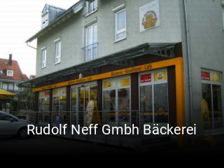 Rudolf Neff Gmbh Bäckerei tisch buchen
