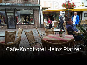 Cafe-Konditorei Heinz Platzer reservieren