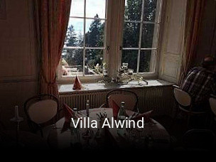 Jetzt bei Villa Alwind einen Tisch reservieren