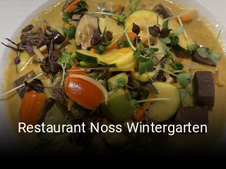 Restaurant Noss Wintergarten tisch reservieren