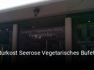 Naturkost Seerose Vegetarisches Bufett - Partyservice tisch buchen