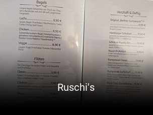 Ruschi's tisch buchen
