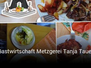Gastwirtschaft Metzgerei Tanja Tauer tisch reservieren
