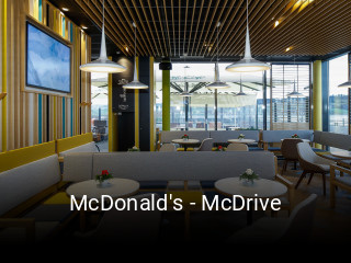 McDonald's - McDrive tisch buchen