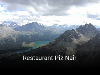 Restaurant Piz Nair tisch reservieren