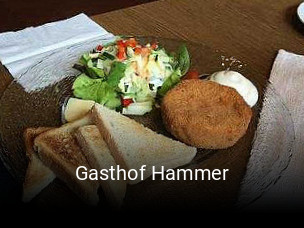 Jetzt bei Gasthof Hammer einen Tisch reservieren
