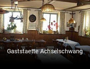 Gaststaette Achselschwang online reservieren