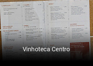 Jetzt bei Vinhoteca Centro einen Tisch reservieren
