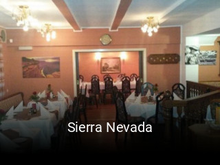 Jetzt bei Sierra Nevada einen Tisch reservieren