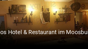 Mythos Hotel & Restaurant im Moosburger Hof tisch buchen