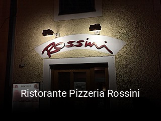 Ristorante Pizzeria Rossini tisch buchen