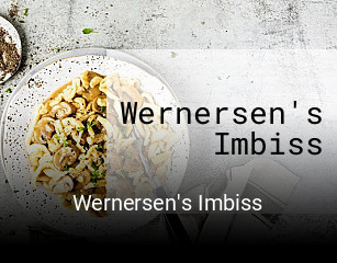 Jetzt bei Wernersen's Imbiss einen Tisch reservieren