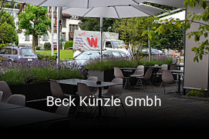 Beck Künzle Gmbh tisch reservieren