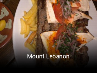 Mount Lebanon tisch reservieren