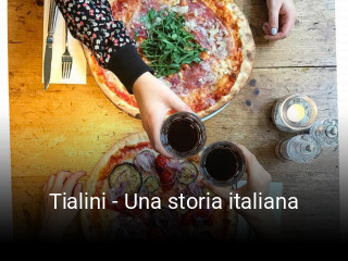 Jetzt bei Tialini - Una storia italiana einen Tisch reservieren