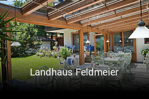 Landhaus Feldmeier tisch buchen