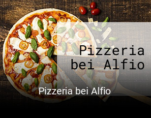 Jetzt bei Pizzeria bei Alfio einen Tisch reservieren