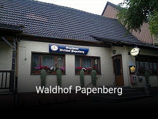 Waldhof Papenberg tisch buchen