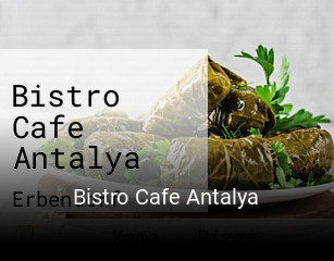 Jetzt bei Bistro Cafe Antalya einen Tisch reservieren
