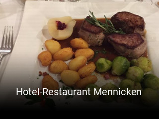 Hotel-Restaurant Mennicken tisch reservieren