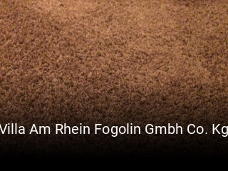 Villa Am Rhein Fogolin Gmbh Co. Kg reservieren