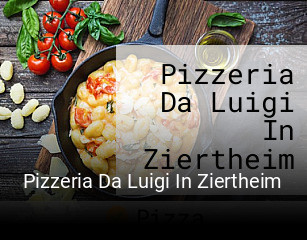 Pizzeria Da Luigi In Ziertheim online reservieren