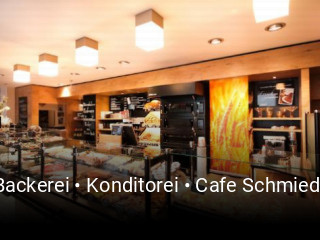 Backerei • Konditorei • Cafe Schmiedl tisch buchen