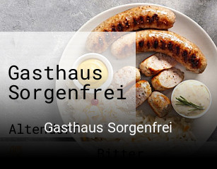 Gasthaus Sorgenfrei online reservieren